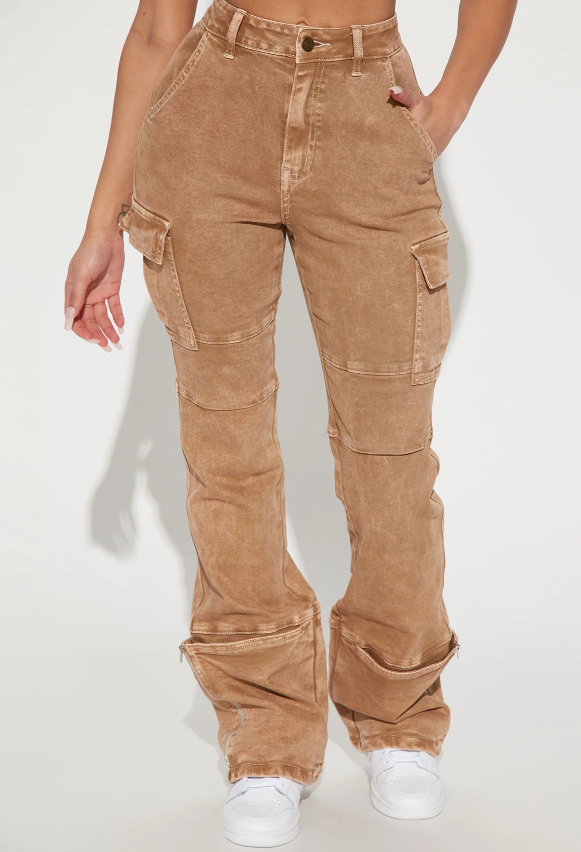 Bad To The Bone Cargo Jeans