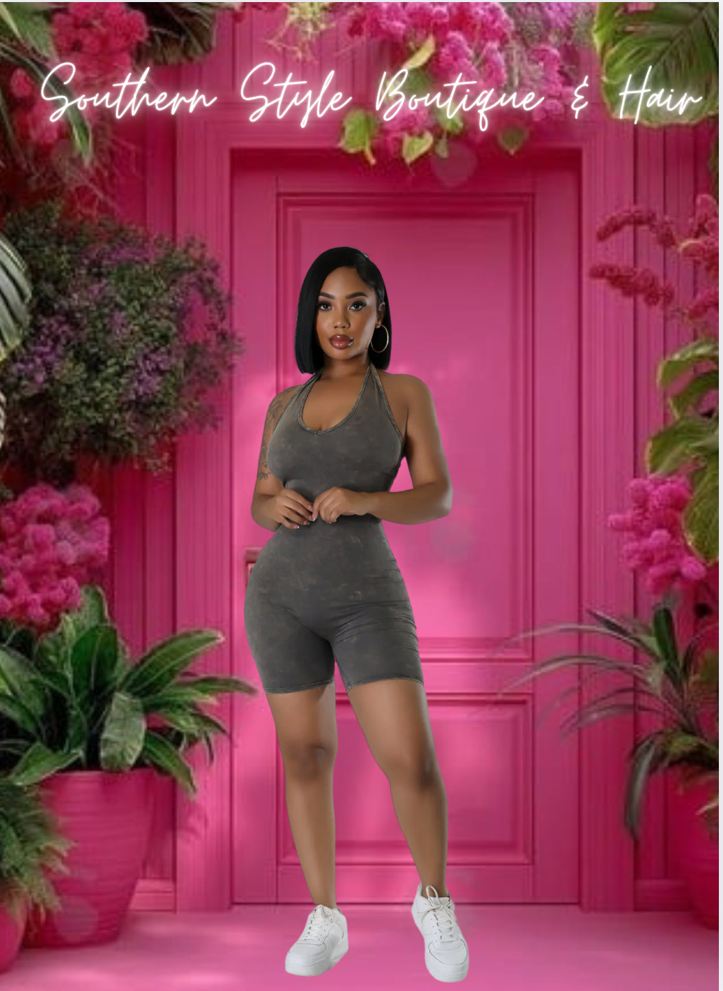 Kelly Romper (Black)