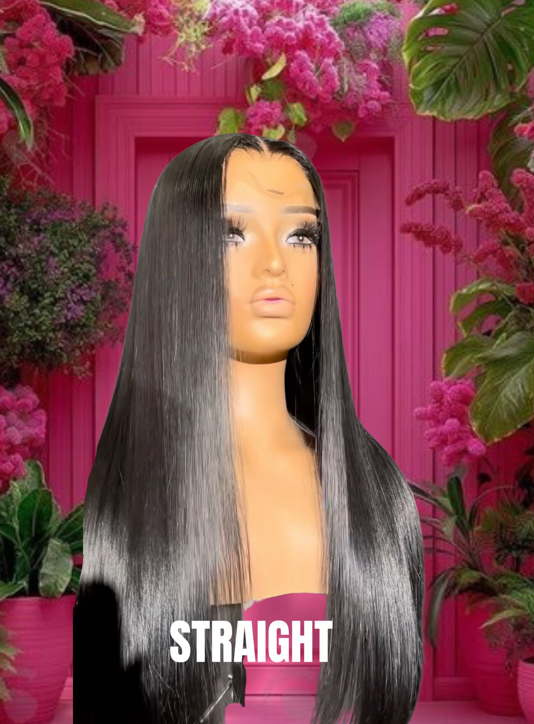 Straight Lace Front