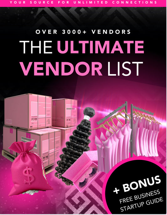 The Ultimate Vendor List