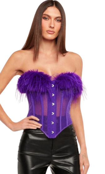 Violet Tube Top