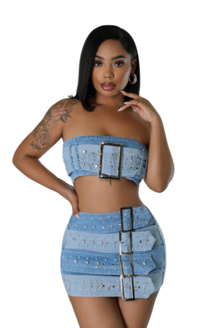 Who’s That Girl Skirt Set